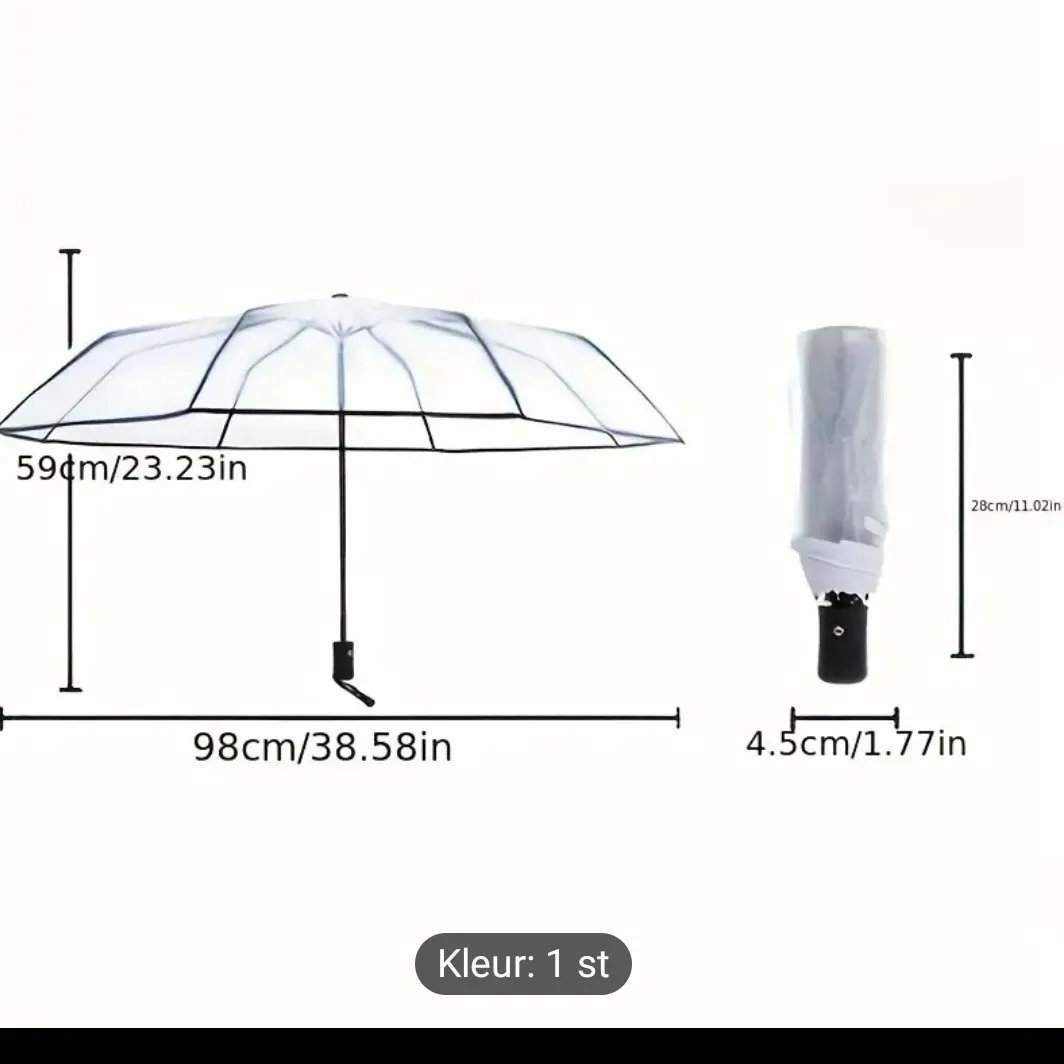 چتر شیشه ای تاشو فول اتومات سایز بزرگسال 8 فنر