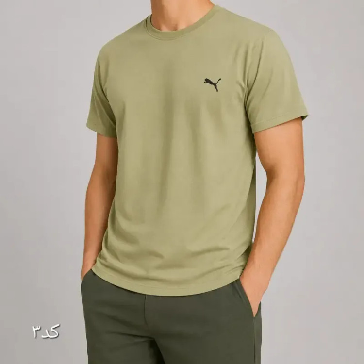 تیشرت مردانه پنبه ساده رنگی سایز L و XL و XXL