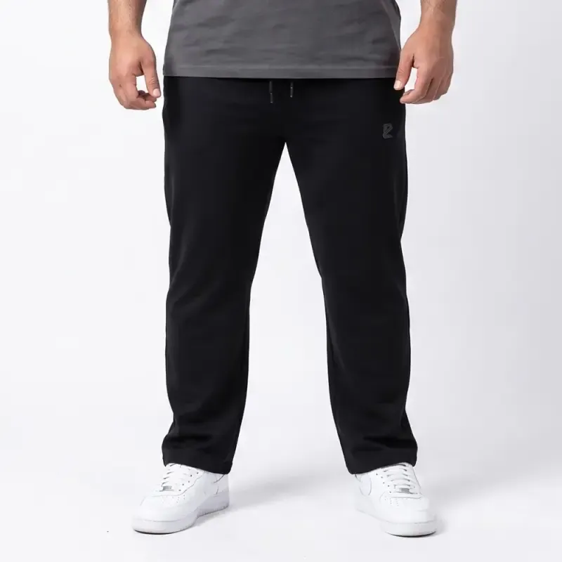 شلوار مردانه غواصی قواره بزرگ راسته مشکی